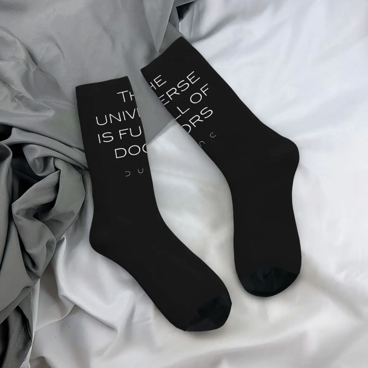 The Universe Is Full Of Doors Socks Men'S Fashion Dune Movie Socks High Quality Summer Autumn Winter Middle Tube Socks Gifts