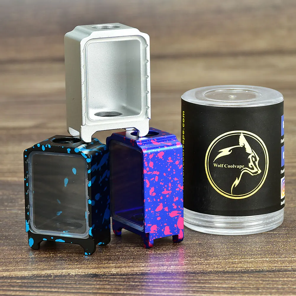 Wolfcoolvape Boro Tank Vape Boro Tank Per Bb / Billet Aio Box Mod Kit Materiale In Alluminio