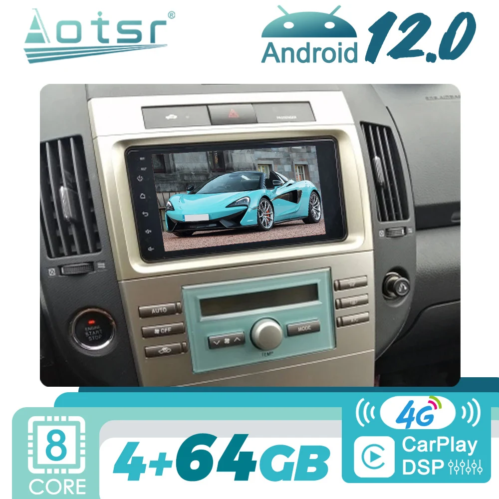 Per Toyota Corolla Verso 2006-2008 Autoradio Android Navigazione Gps Lettore Multimediale Ricevitore Stereo Schermo Unità Principale Autoradio