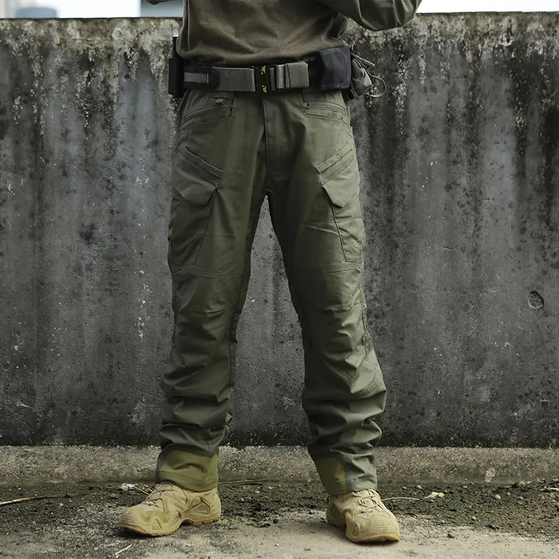 Pazaguila Frogman Combat Pants Tactical Mens Duty Cargo Pants Long Milsim Military Hunting Training Camping Escursionismo Rg