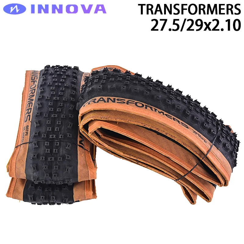 Innova 27.5 29X2.10 Transformers Tubeless Yellow Edge Pneumatico Pieghevole Per Road Gravel Xc Tracks Mtb Parti Di Ciclismo Per Biciclette Fuoristrada
