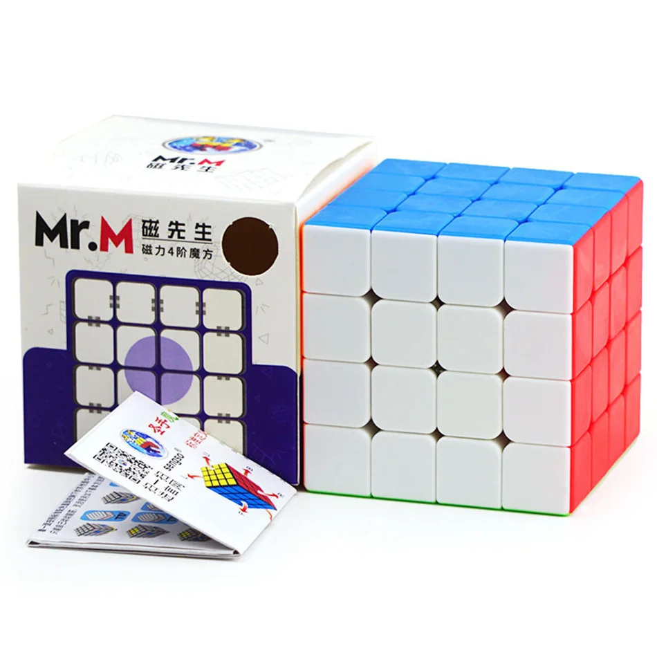 Sengso Mr.M Magnetic 4X4 Speed Cube Shengshou Magic Cube 4X4X4 Magnetic Mr M Magneti Cube Puzzle Toys