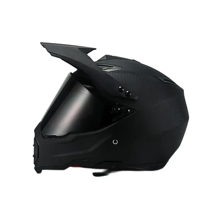 Vendite Calde Caschi Fuoristrada Downhill Racing Mountain Casco Integrale Moto Moto Cross Casco Casque Capacete Bianco