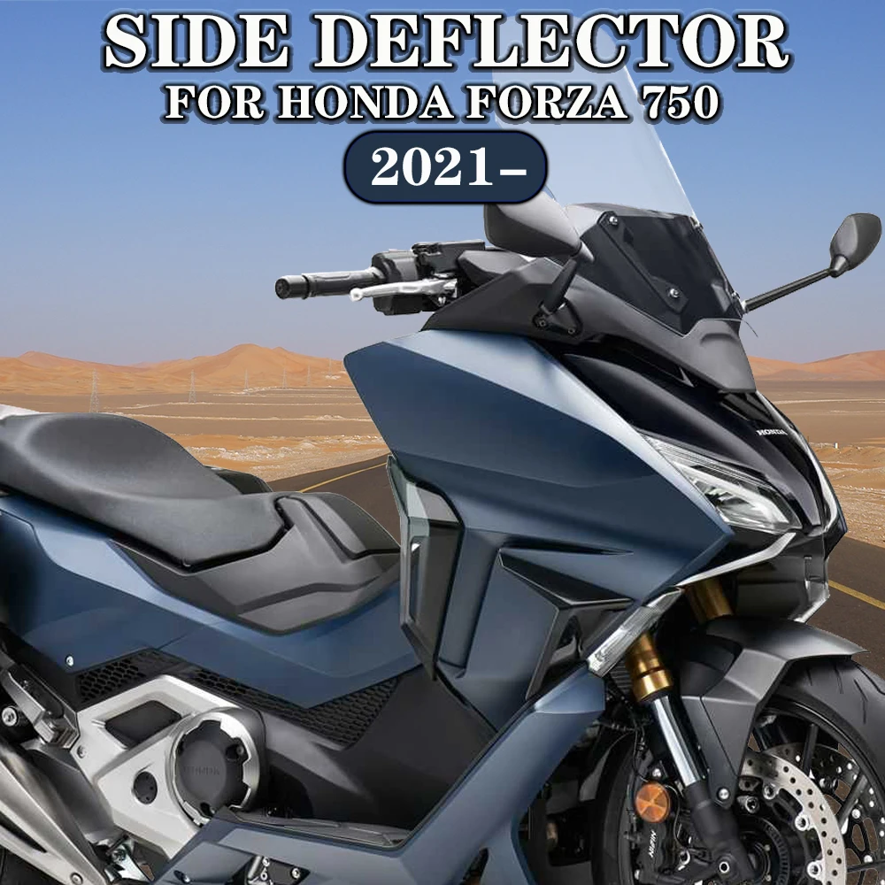 Nuovi Accessori Moto Deflettore Laterale Parabrezza Vento Fumé Colore Pc Parabrezza Per Honda Forza 750 Forza 750 2021