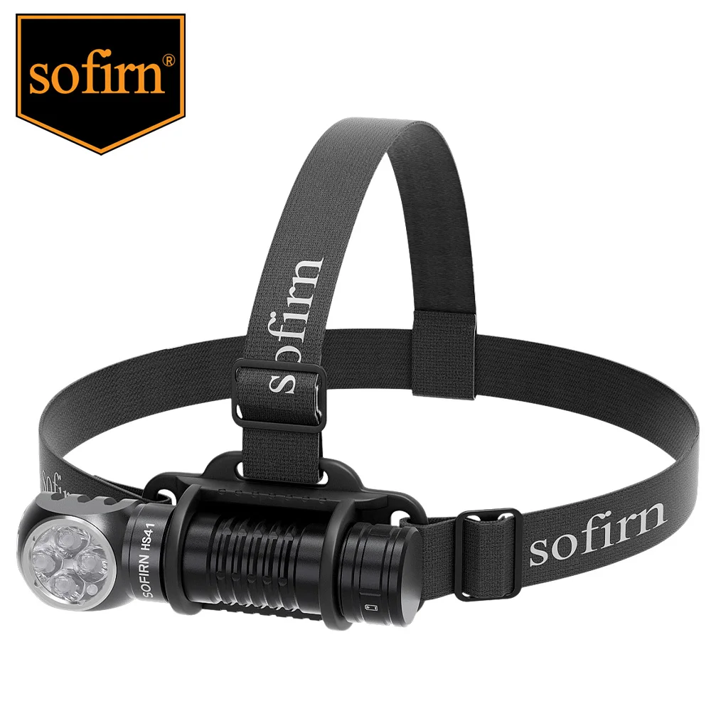 Sofirn-Hs41 Faro 6500K Sst-20 Led 21700 Usb C Ricaricabile Con Power Bank 4000Lm Potente Indicatore Della Torcia Con Coda Magnetica