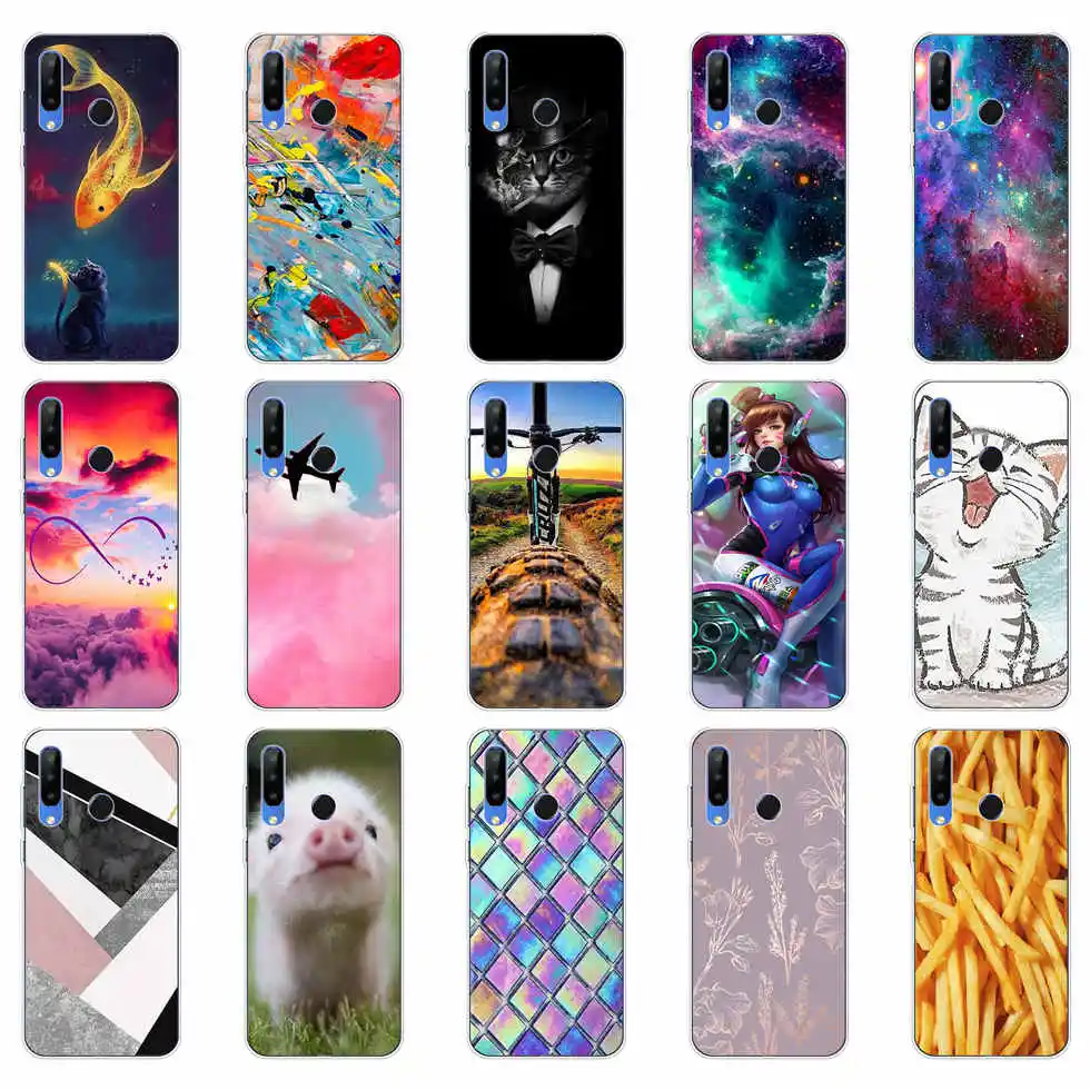 Per Doogee N20 6.3 "Pollici Custodia In Silicone Pittura Tpu Custodia Morbida Per Telefono Con Cover Posteriore Per Doogee N20 Doogeen20 N 20 Paraurti