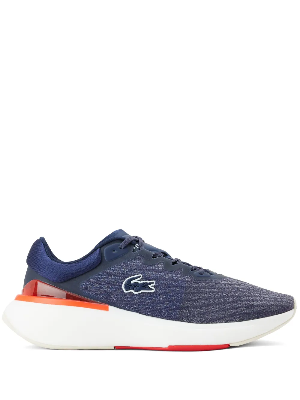 Lacoste logo-embroidered sneakers - Blu