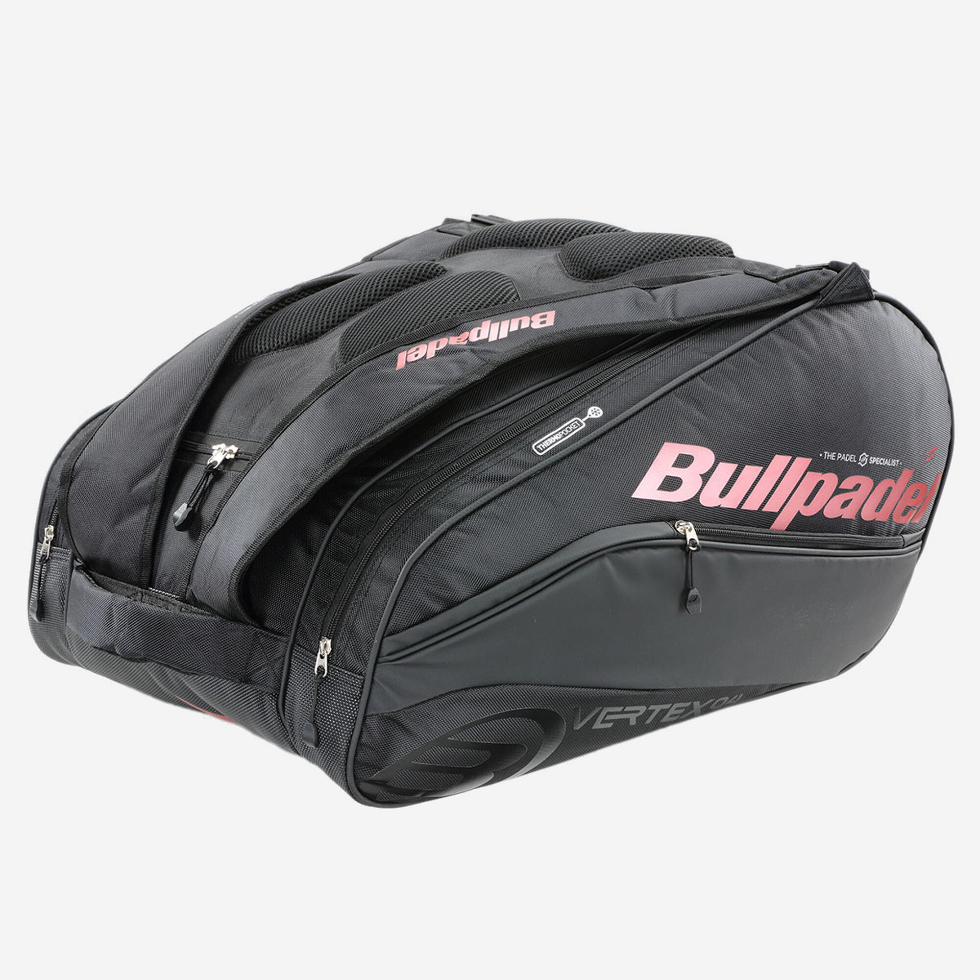 Decathlon | Borsa padel isotermica Bullpadel VERTEX 24 nero-rosso |  Bullpadel