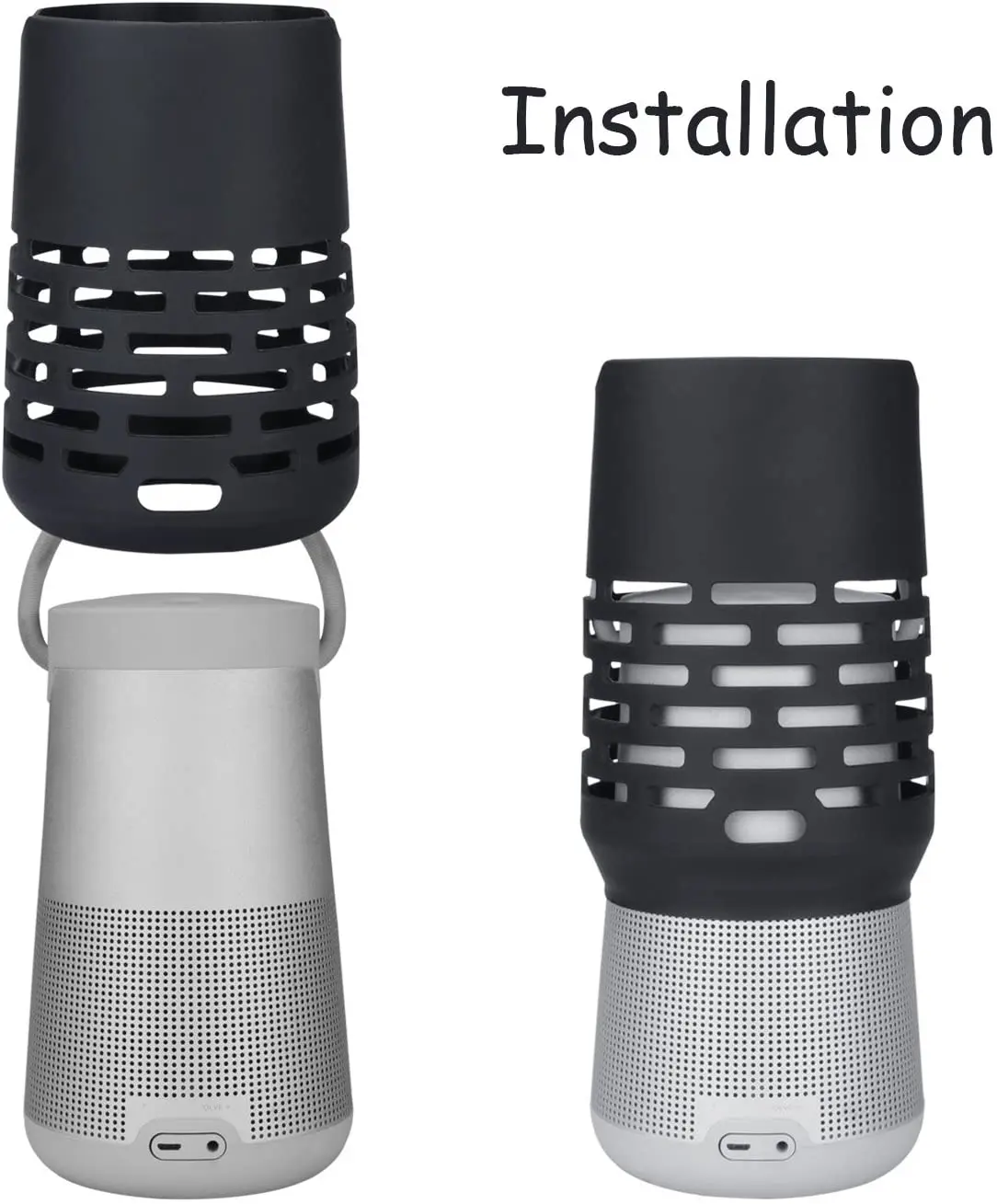 Custodia Protettiva Per Altoparlante Bluetooth Custodia Protettiva Per Bose Soundlink Revolve + Plus / Bose Soundlink Revolve + (Serie Ii) Altoparlant