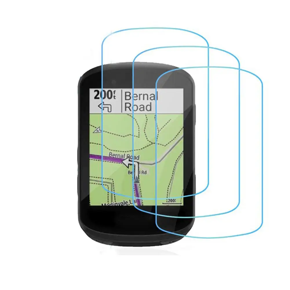 Proteggi Schermo 3Pcs Per Garmin Edge 530/830 Proteggi Schermo In Vetro Temperato Per Garmin Edge 530 830 Scratch Trasparente