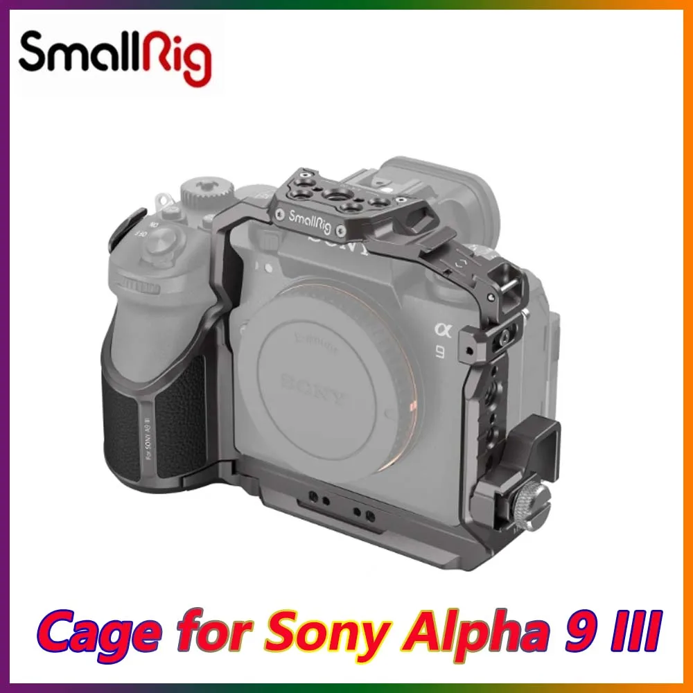 Smallrig Cage Per Sony Alpha 9 Iii Special Expansion Frame Photography Base Plate A93 Microslice Shooting Kit Alpha 9 Iii 4533
