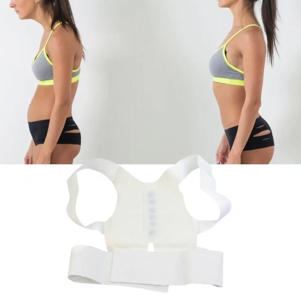 Adjustable Back Spine Posture Corrector Adult Humpback Pain Back Support Brace Shoulder Belt Posture Correction For Man Andwoman