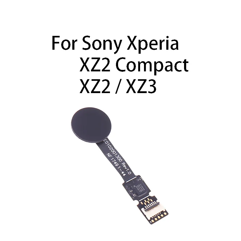 Org Sensore Di Impronte Digitali Pulsante Domestico Cavo Flessibile Per Sony Xperia Xz2 / Xperia Xz2 Compact / Xperia Xz3