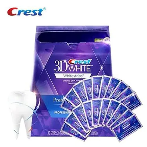 Crest 3D Whitening Effetti Professionali Strisce Bianche