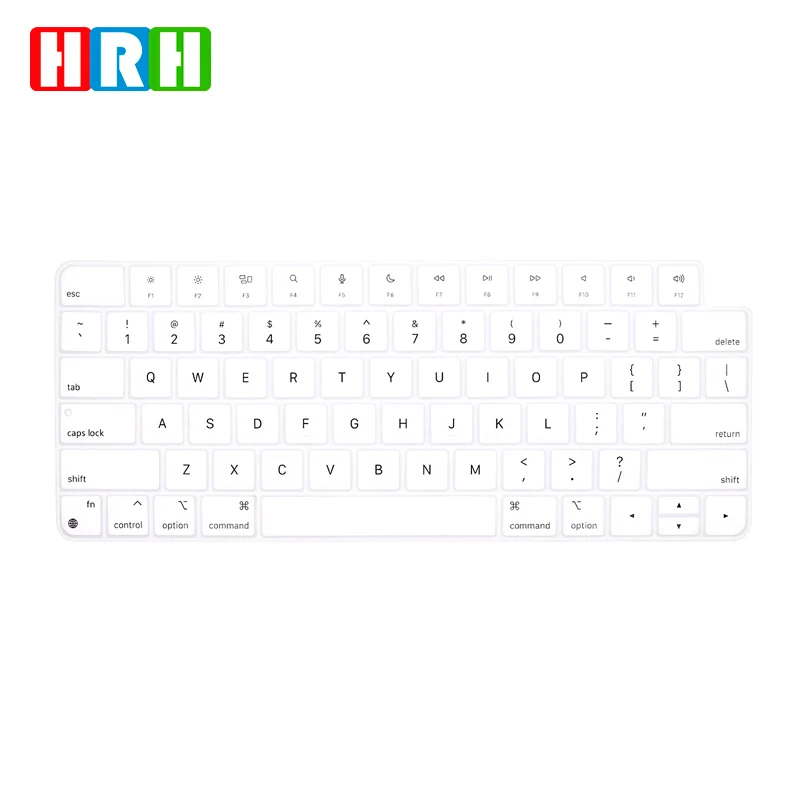 Hrh Control Cover Per Tastiera Protector Per La Più Recente Tastiera Magica Da 24 Pollici Apple Imac Con Touch Id Modello A2449 Imac Magic M1 Chip