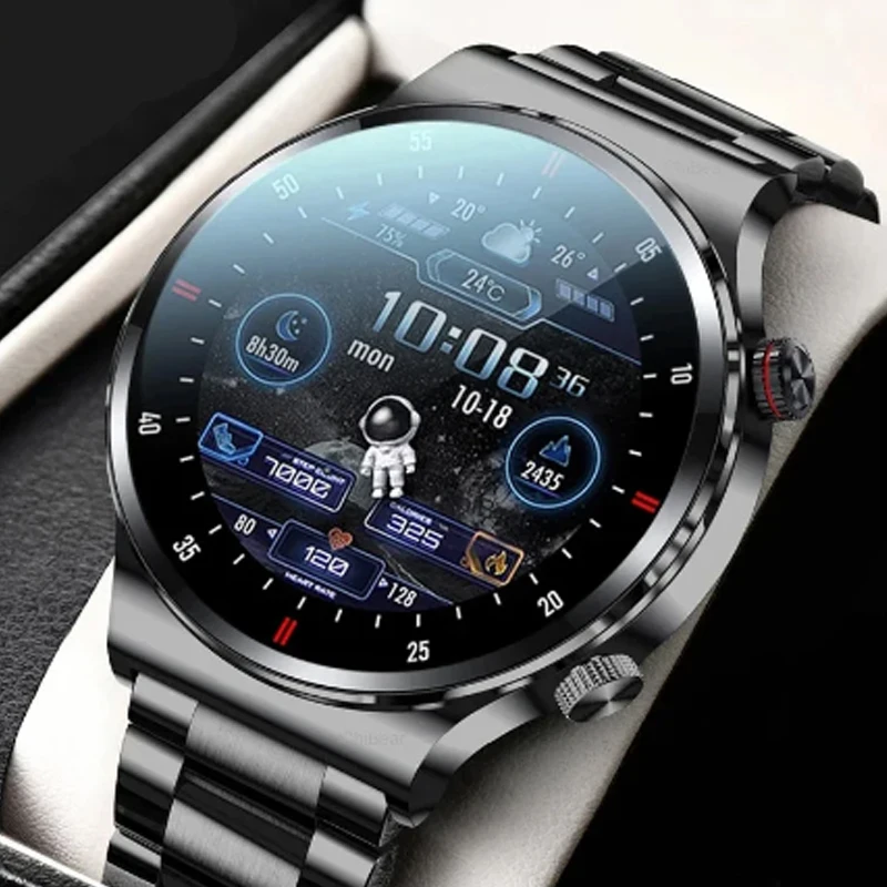 Per Huawei Mate 20 X Realme Gt5 Pro Song Xperia Xz2 Compa Watch Uomo Impermeabile Donna Smartwatch Modalità Sportive Temperatura Fitness
