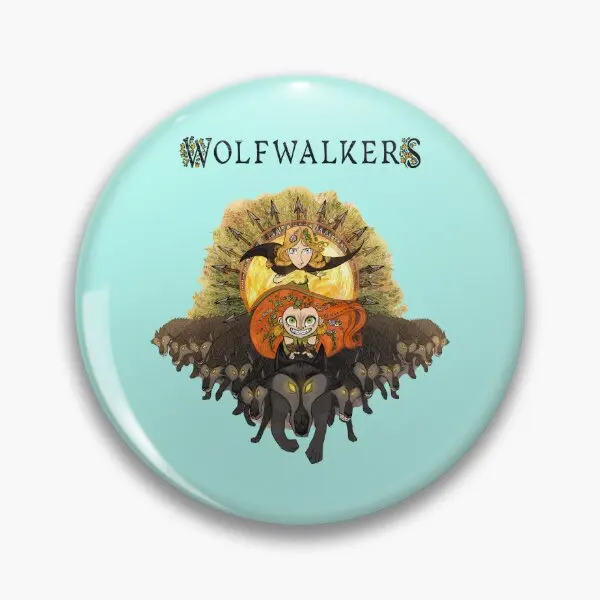 Wolfwalkers Film Classic Unisex Ladies Soft Button Pin Hat Divertente Spilla Collare Creativo Badge Cartoon Women Clothes Jewelry