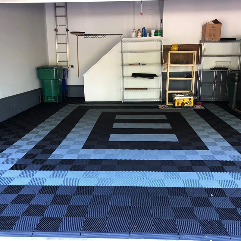 Piastrelle Per Pavimenti In Plastica Per Officina, Forte Prezzo Di Fabbrica, Anti-Uv, Pavimento Per Garage Mobile Temporaneo, Prezzo Di Fabbrica