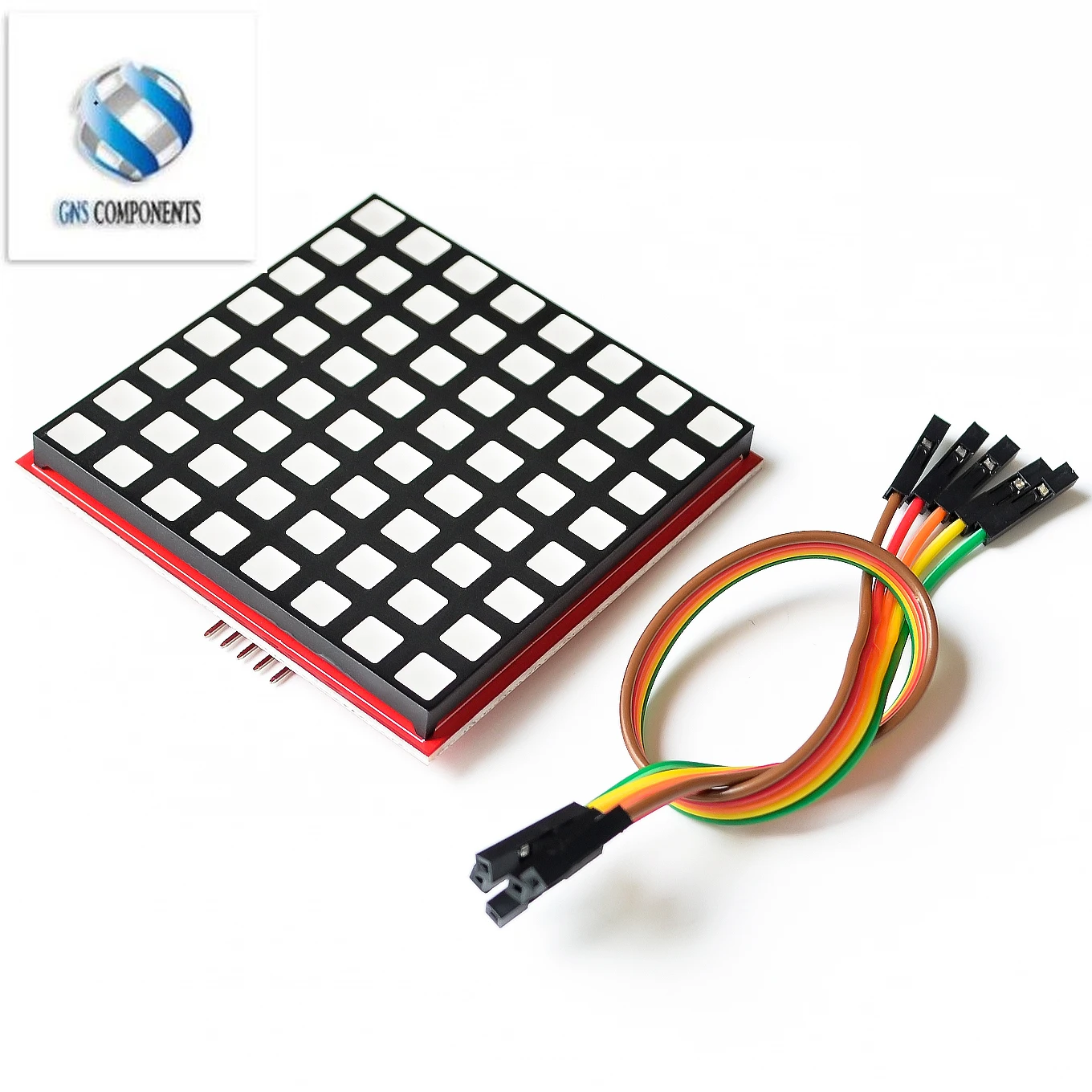 Led Full Color Dot Matrix Rgb Led Display Screen Board 8*8 Dot Matrix Module Per Raspberry Pi 3/2/B + 8X8 Rpi-Rgb-Led-Matrix