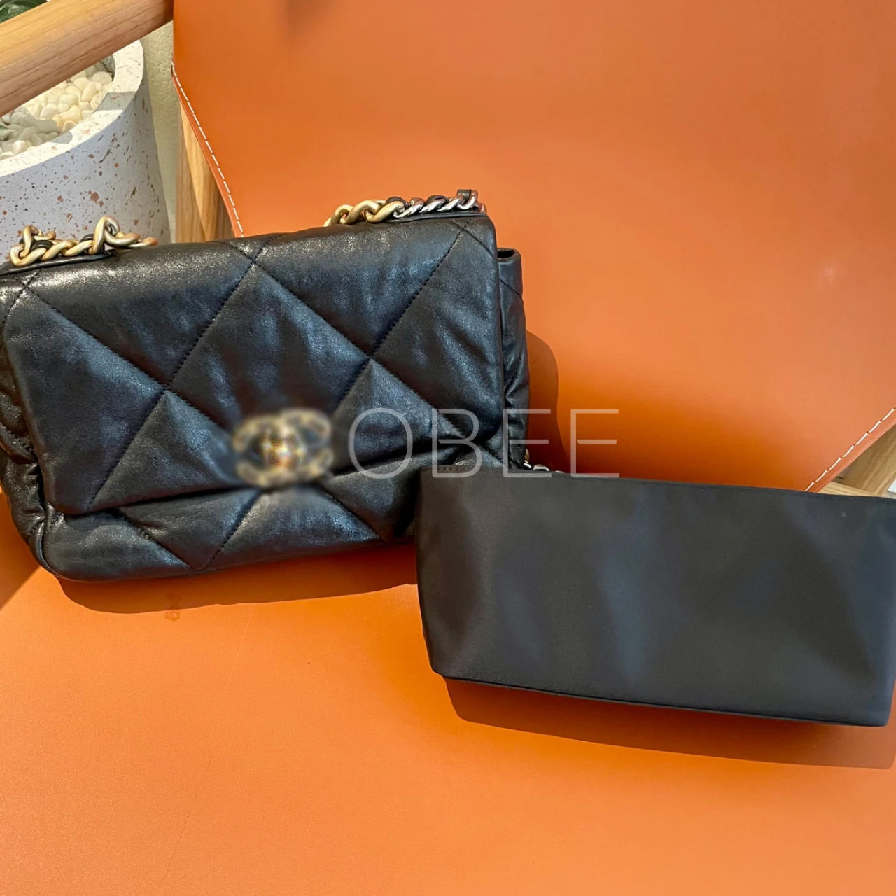 Rose Online Per Chanel 19 Liner Bag Storage, Finitura, Tasca Interna Per Le Donne