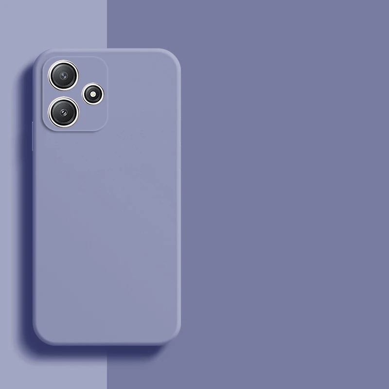 Per Xiaomi Redmi 12 5G Custodia Xiaomi Redmi 12 Cover Soft Liquid Silicone Bumper Custodie Protettive Per Xiaomi Redmi 12 Funda