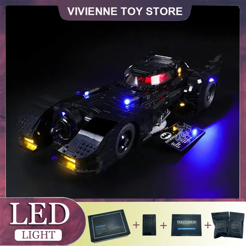 Kit Luci A Led Per Lego 76139 1989 Batmobile Car Building Blocks Giocattolo In Mattoni (Solo Luce A Led, Senza Blocchi)