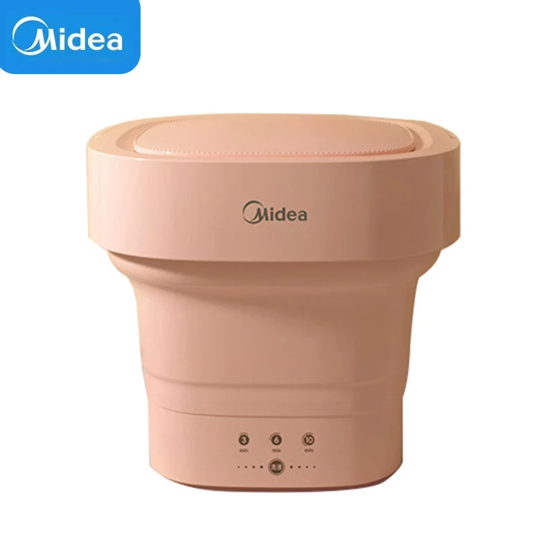 Midea Lavatrice Portatile Casa Pieghevole Lavatrice Elettrica Automatica 3L Multiuso Apparecchio Di Pulizia Piccolo Pieghevole