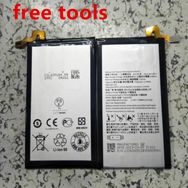 Nuovo Rimontaggio 3500Mah Batterie Del Telefono Delle Cellule Di Batteria Per Blackberry Keytwo Key2 Tlp035B1 + Strumenti