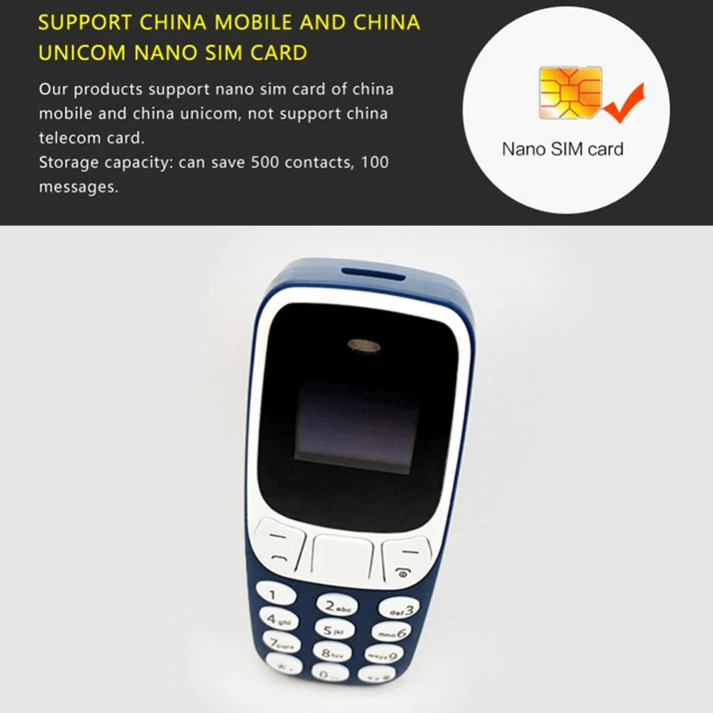 Dropshipping Piccolo Piccolo Mini Micro Cellulare Cellulare Dual Sim Bluetooth Mp3/4 Cambia Voce Buildin Auricolare Cuffie Cellulare