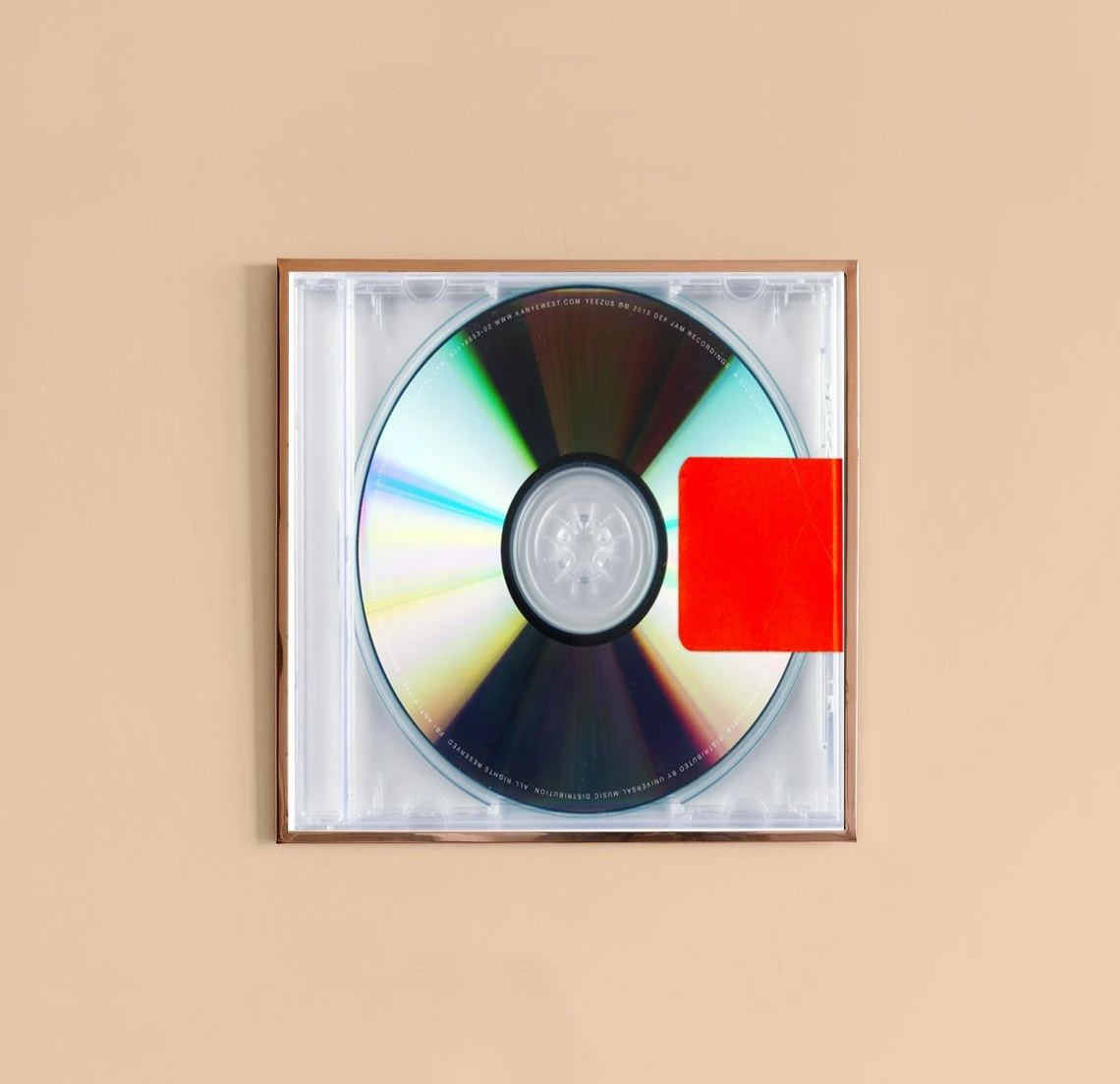 Kanye West Yeezus Music Album Cover Canvas Poster Home Wall Painting Decoration (Senza Cornice)
