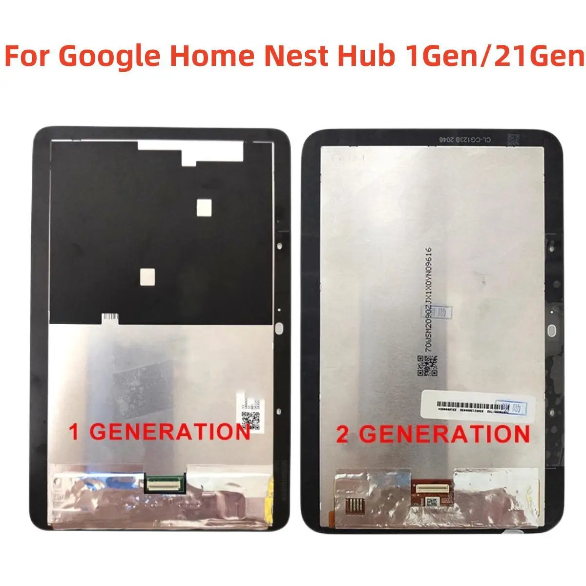 Originale 7.0 "Per Google Home Nest Hub 1 Generazione/2 Generazione Nest Hub Display Lcd Touch Screen Digitizer Assembly