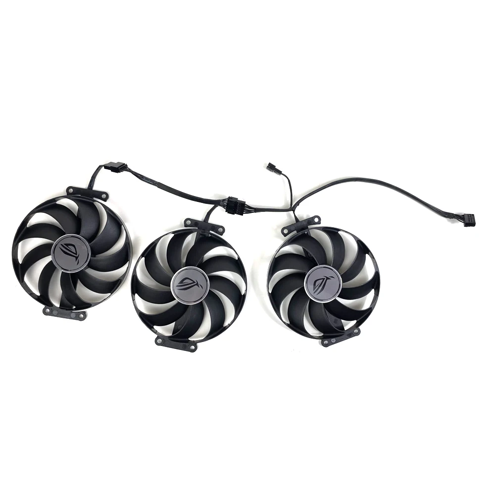Nuovo 3Pcs 85Mm 7Pin T129215Su Rog-Strix-Rtx3060 Gpu Fan Per Asus Geforce Rtx 3070 3060 Ti Megalodon Gaming Video Card Fan