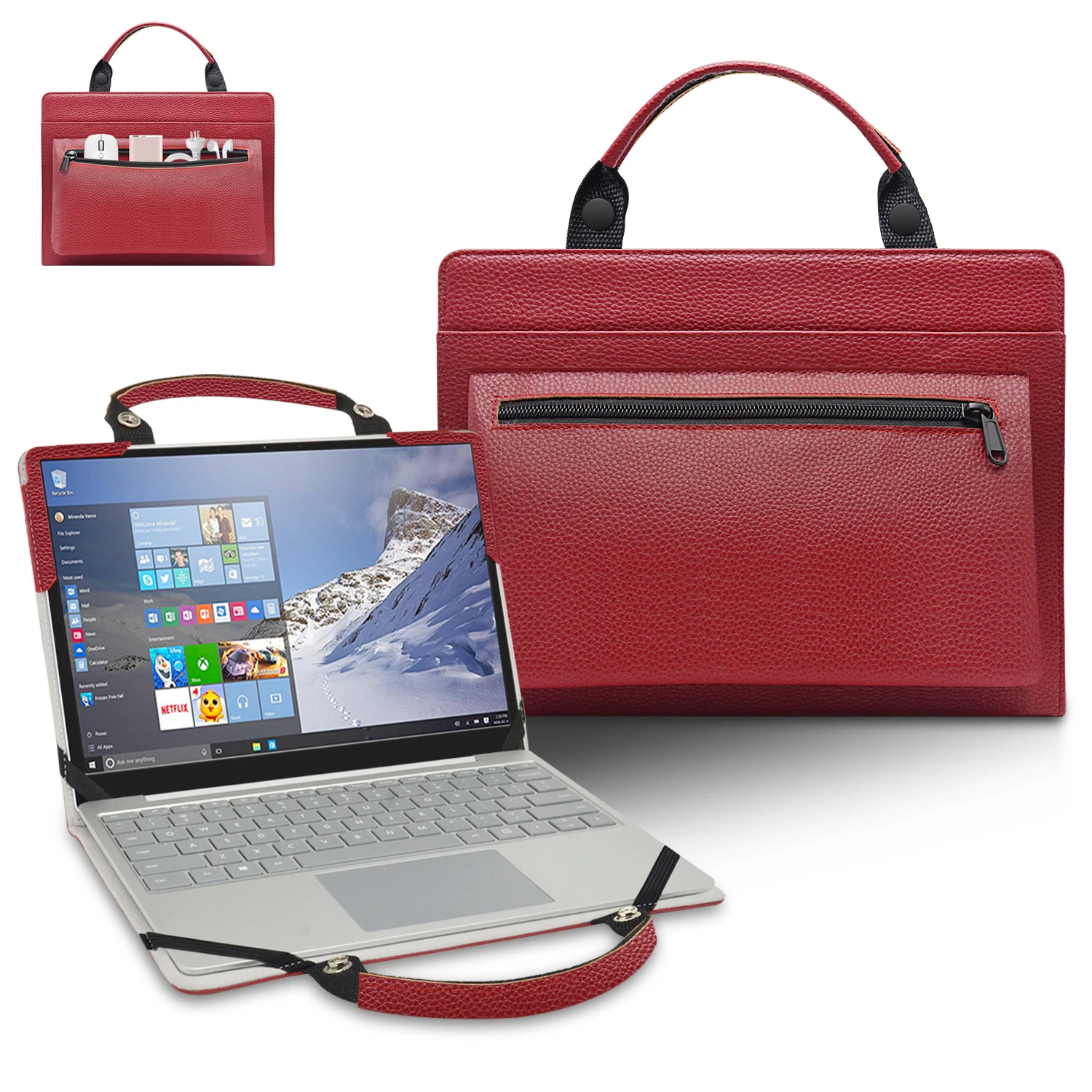 Custodia Protettiva + Borsa Portatile Per Laptop Lenovo Thinkpad E15 Gen 2/Thinkpad E15 Gen 1/Thinkbook 15 Iml Iil Da 15.6"