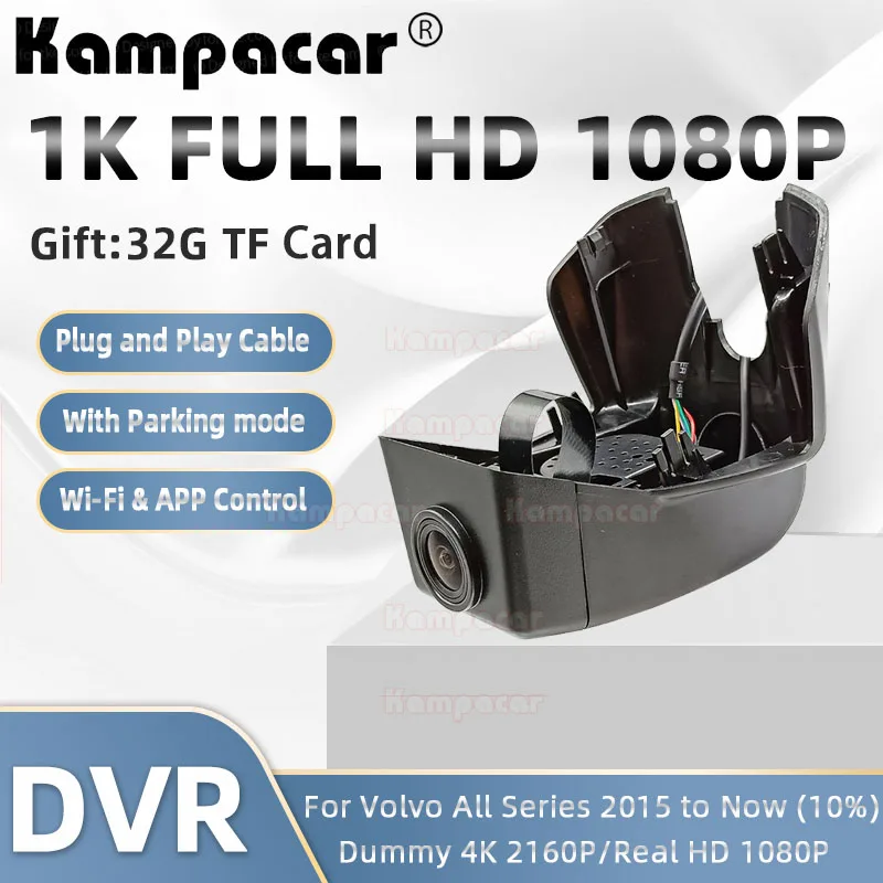 Vlv11-G Hd 1080P Car Dvr Dash Cam Camera Per Volvo Xc90 7 Posti Diesel B5 B6 T6 T8 R-Gesign Rdesign Per Volvo Xc 90 D5 R-Design For Volvo Xc90 For Vol
