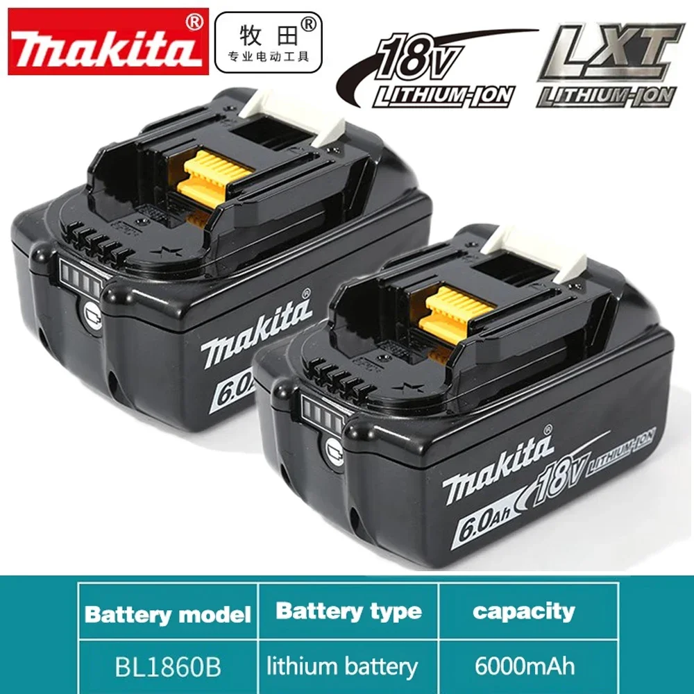 Originale Makita 6Ah/5Ah/3Ah Per Batteria Makita 18V Bl1830B Bl1850B Bl1850 Bl1840 Bl1860 Bl1815 Batteria Al Litio Di Ricambio