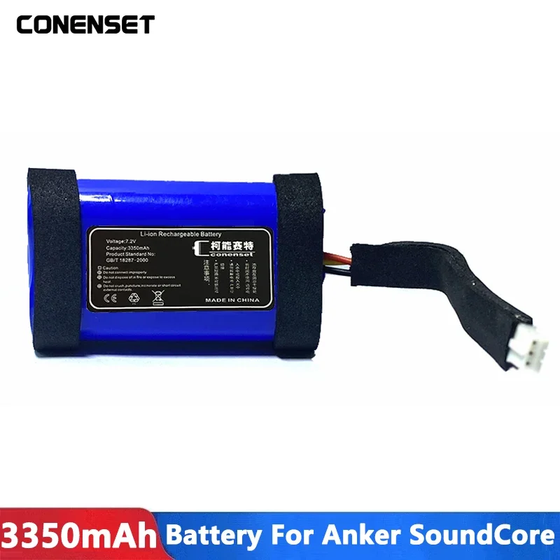 3350Mah Pa19 Pa19-1 7.4V Batteria Per Anker Soundcore 3 Soundcore Motion Plus + Wireless A3116011 A3117 Altoparlante Bluetooth