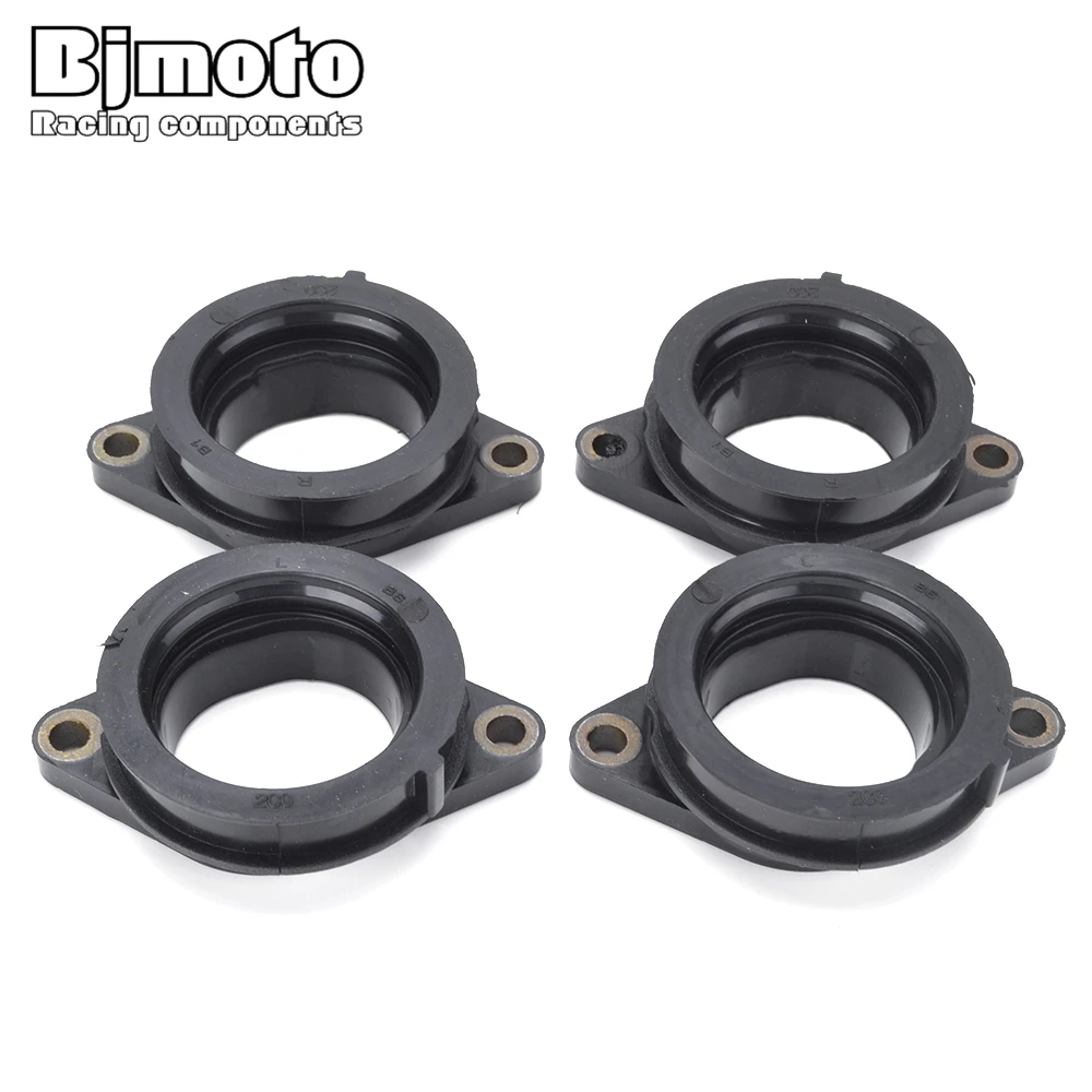 Adattatore Interfaccia Carburatore Moto 4 Pezzi Per Yamaha Yzf-R6 Yzfr6 Yzf600 R6 Racebase Yzf R6 Yzf600 R6 2006-2017 Muslimate
