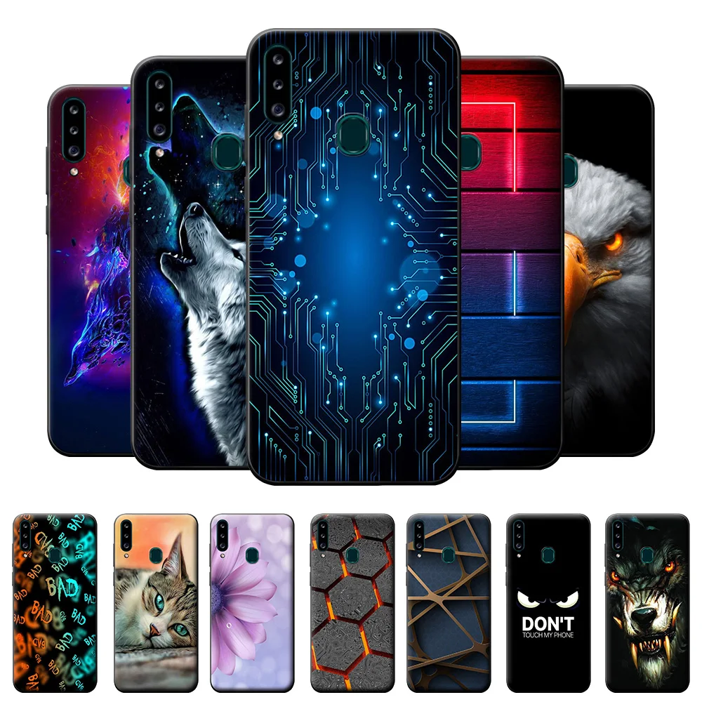 Per Samsung A20S Custodia Custodia Morbida In Silicone Per Samsung A20S A20 S A 20 S Custodia In Tpu Samsung Galaxy A20S Cover Posteriore A207F Paraur
