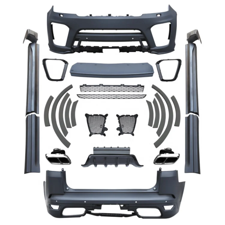 Parti Del Corpo Svr Kit Carrozzeria Completo Per Range Rover Sport 2014 Aggiornamento A 2020 Svr
