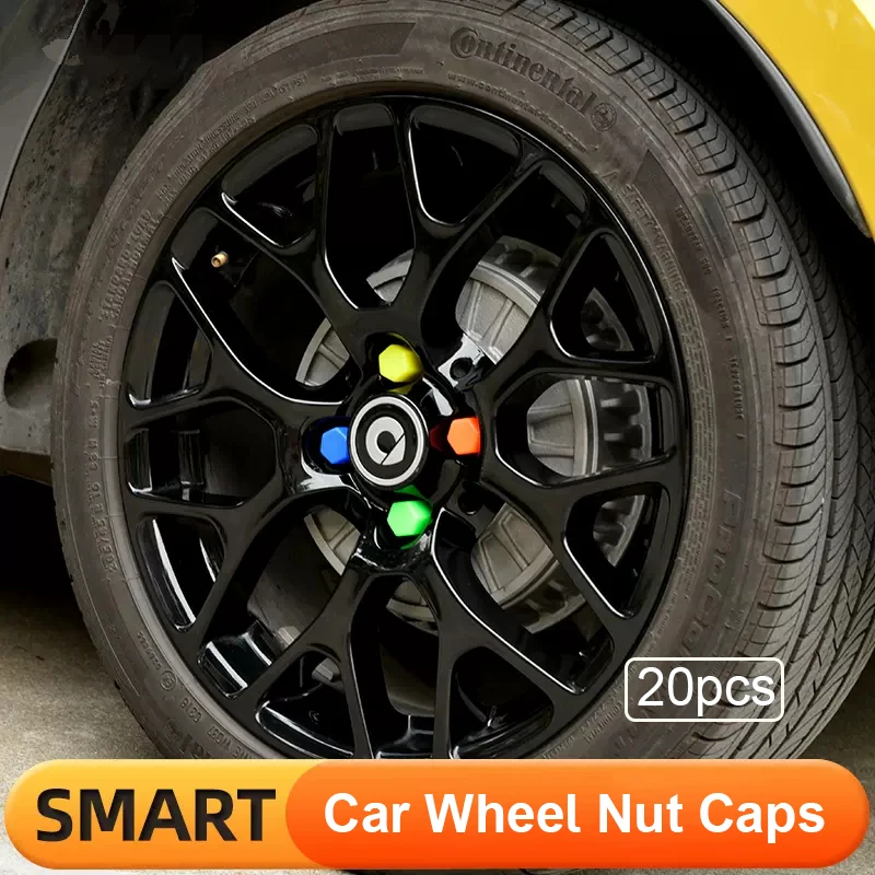 Per Smart Fortwo Forfour 453 Tappi Per Dadi Ruota Auto Tappi Di Protezione Tappi Antiruggine Coperchio Vite Mozzo Auto Bullone Dado Pneumatico Auto 20