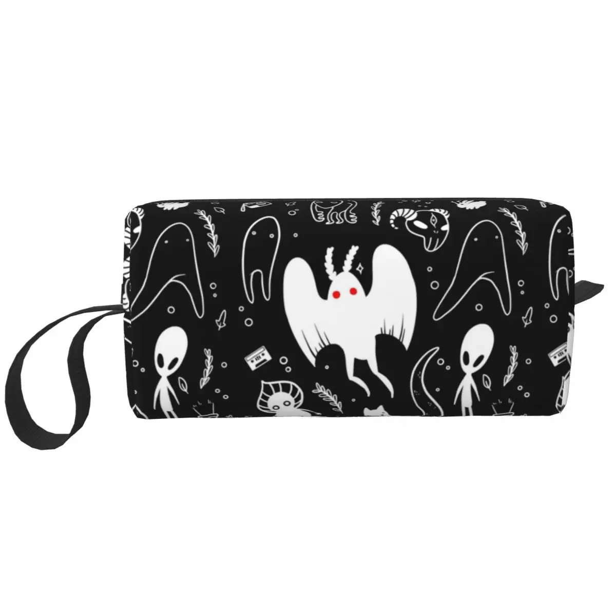 Mothman Cryptids Grande Borsa Per Il Trucco Beauty Pouch Travel Cosmetic Bags Organizer Per Le Donne