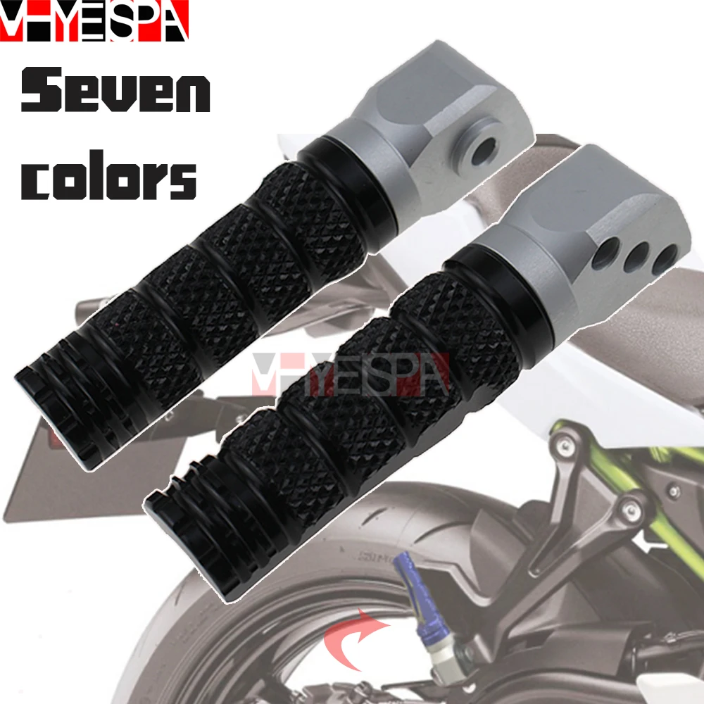 Laser Z750 Logo Cnc Accessori Moto Pedane Posteriori Poggiapiedi Poggiapiedi Passeggero Per Kawasaki Z750 Z750R Z750 Abs 2004-2012