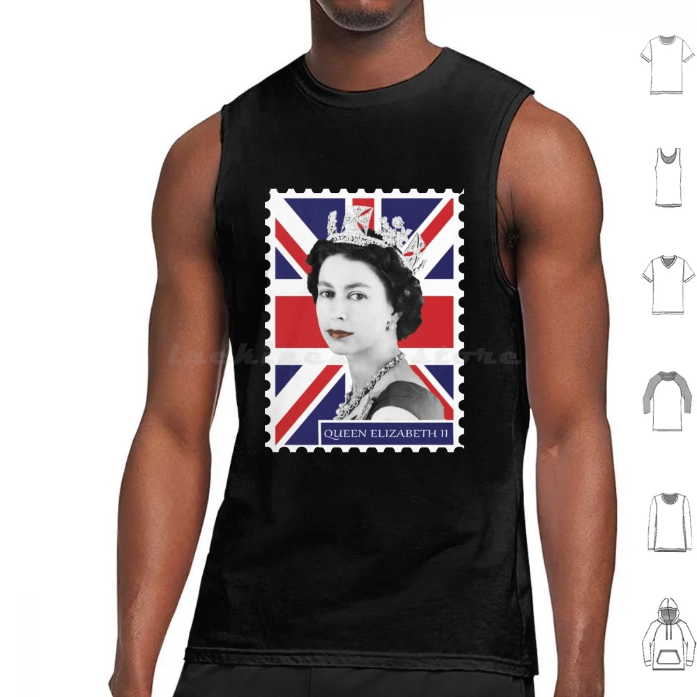 Queen Elizabeth Ii Stamp _ Jack Canotte Stampa Cotone Regina Inghilterra Elizabeth Queen Elizabeth Regno Unito Regina