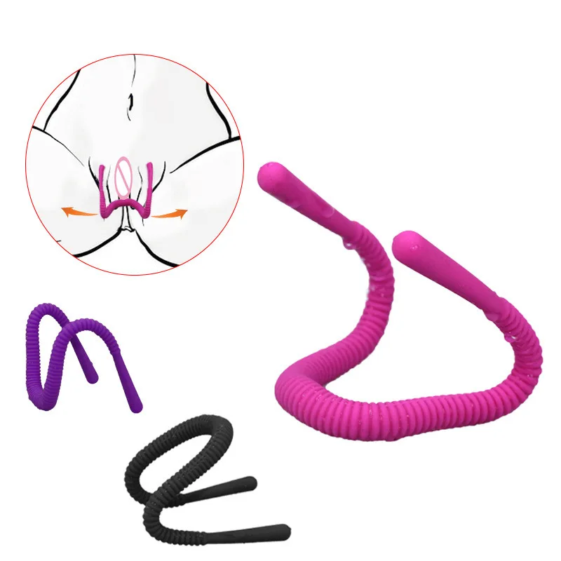 Female Silicone Speculum Anovaginal Dilator Couples Share Sexual Masturbation Products