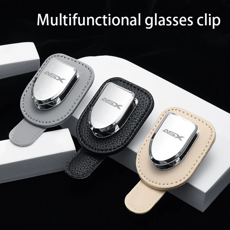 Per Mitsubishi Asx L200 Multi-Funzione Bill Storage Car Occhiali Da Sole Staffa Accessori Auto Creativi Per Clip Occhiali Visiera Auto