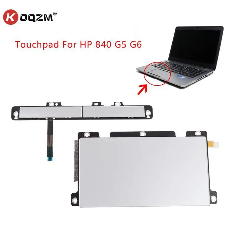 Nuovo Laptop Trackpad Touchpad Mouse Buttons Board Fit For Hp 840 G5 G6 Touchpad Mouse Buttons Board Sostituzione Riparazione Accessori