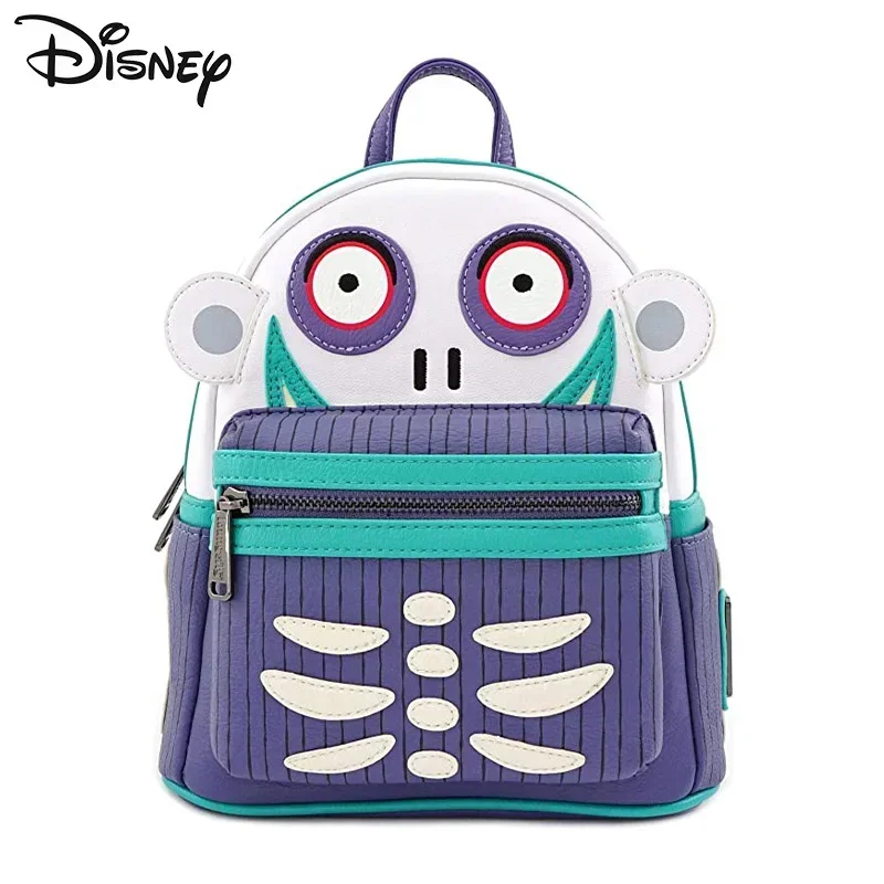 Original Loungefly Disney The Nightmare Before Christmas Mini Zaini Cosplay Barrel Shoulder Bags Zaino Da Donna In Pelle Pu