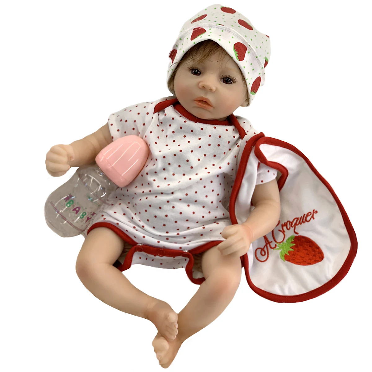 Aww! Reborn Doll Toddler 18 "Baby Newborn Boneca Renascida Life Like Bebe Realistic Berenguer Di Otarddoll
