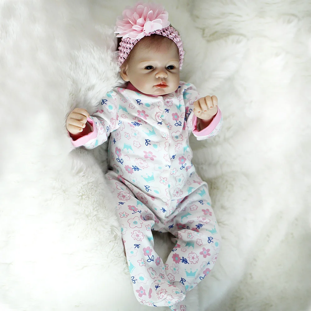 Aww! Reborn Doll Toddler Girl 22 "Baby Newborn Boneca Renascida Life Like Bebe Realistic Berenguer Di Otarddoll