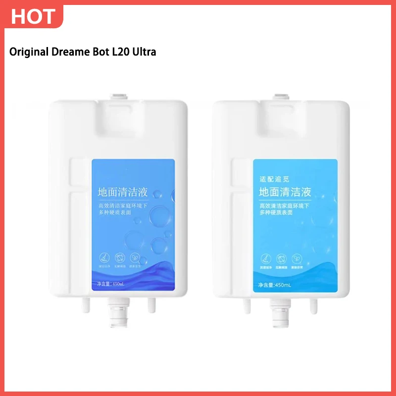 Per Dreame L20 Ultra Dreame L30 Ultra 450Ml Liquido Detergente Originale Dreame Liquid X10/X10Pro/X20 Plus Soluzione Per La Pulizia Dei Pavimenti